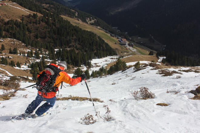 Die letzten Schneemeter des Tourenwinters?
