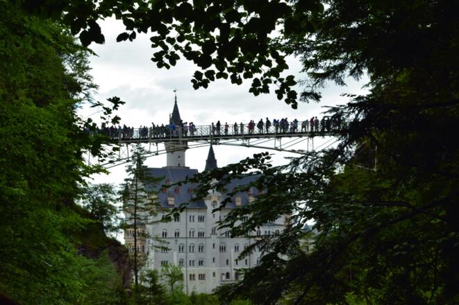 Marienbrücke über der Pöllatschlucht