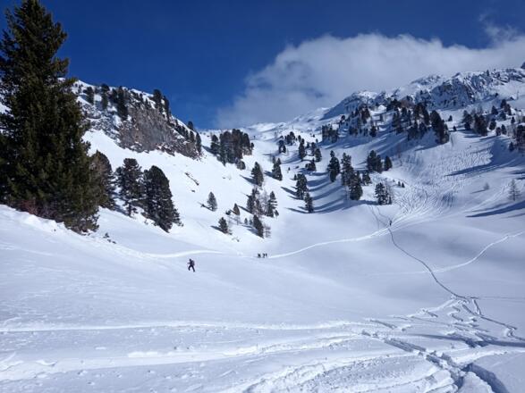 Nordquerung zum Scheibenkogel