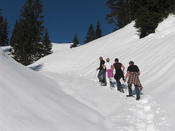 Schneeschuh Wanderung