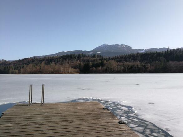 Reintalersee Winter