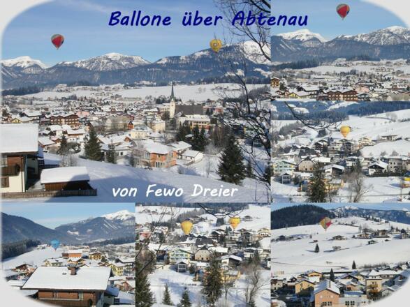 Ballone über Abtenau