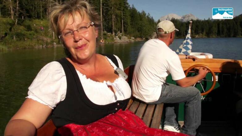 Mit der Fähre über den Hintersee