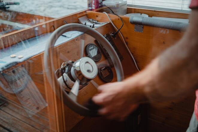 Fähre auf der Donau