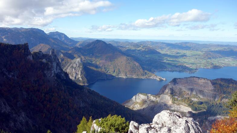 Traunkirchen, Sonnsteine, Höllengebirge links