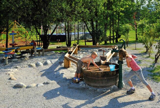 Kinderspielplatz am Camping Seeblick