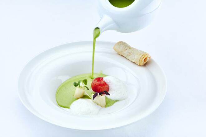 Gourmetmenü Fuggerstube Suppe