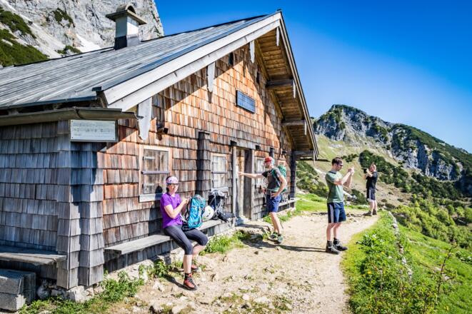 Die Scheibenkaser Alm am Untersberg