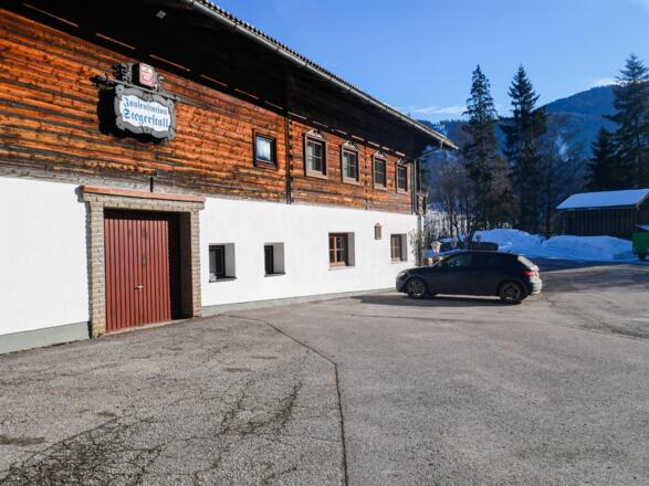 Parkplatz Stegerstall Winter