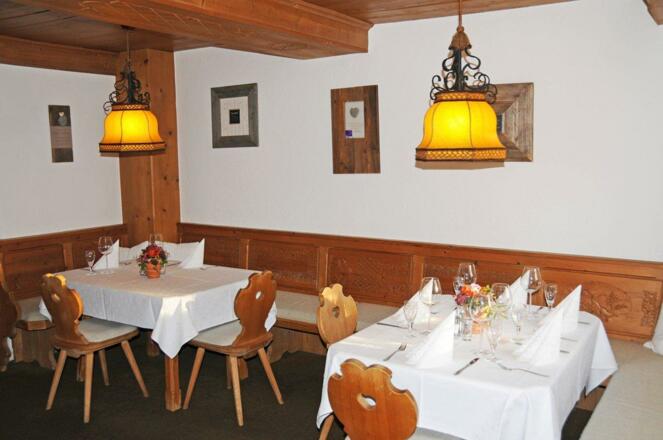 Gasthof Rappold gedeckte Tische