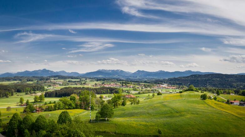 Luftaufnahme Weyarner Lindl