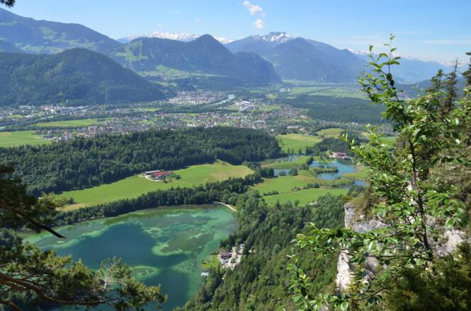 Aussicht Klettersteig Reintalersee