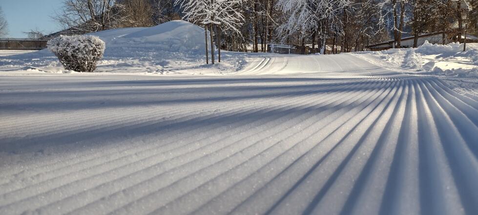 inzell panorama langlaufen Bioteaque Loipe