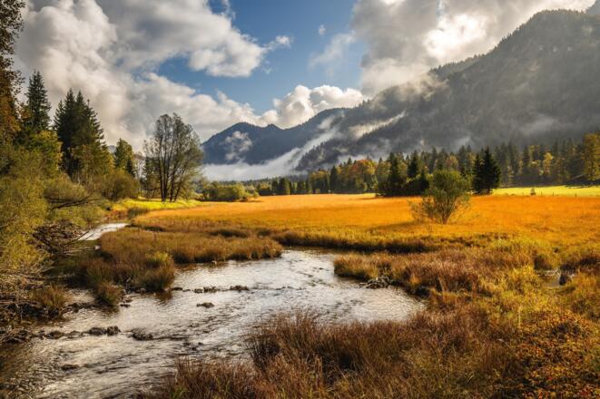 Herbst im Drei Seen Gebiet am Weitsee