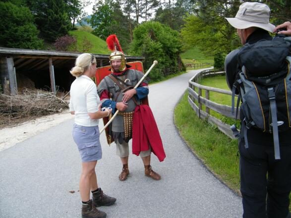 auch die Römer waren dabei