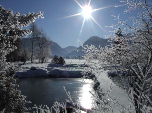 inzell winter landschaft bach1