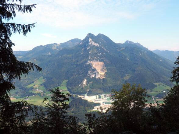 Überschreiten um ~820m Blick zum Dürren Eck