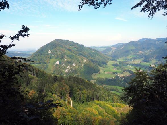 Landsberge, Blick nordwärts.