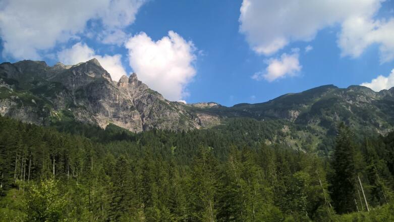 Blick zum Wilden Jäger