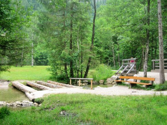 Inzell - Kneippanlage am Falkenstein