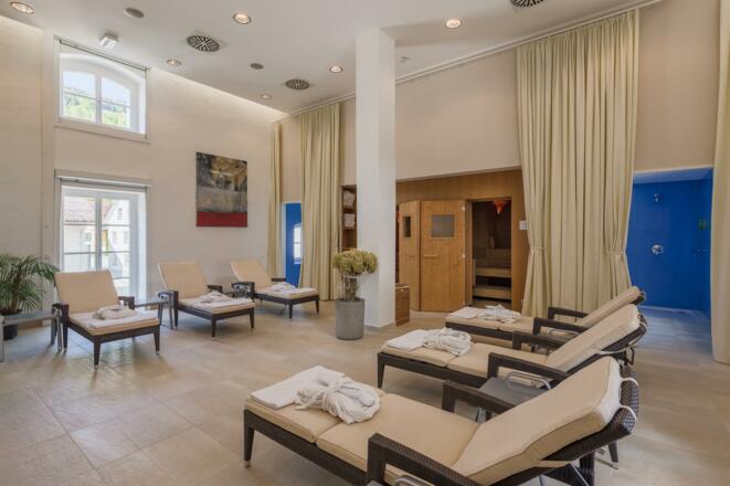 Wellnessbereich mit Sauna, Infrarotkabine, ..