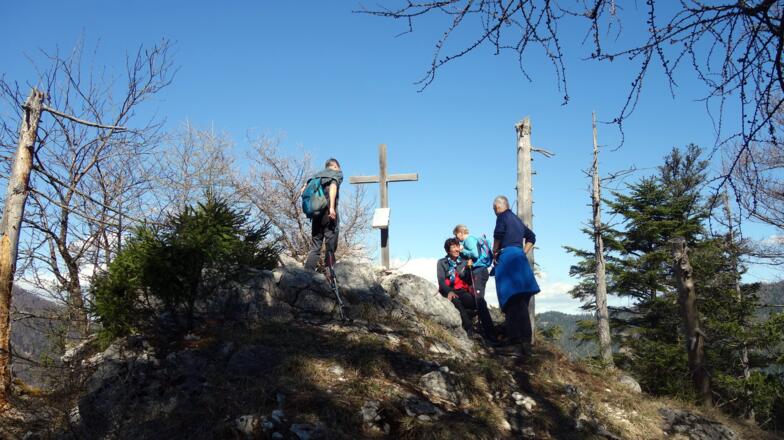 Steyersberg 1007m mit Kreuz