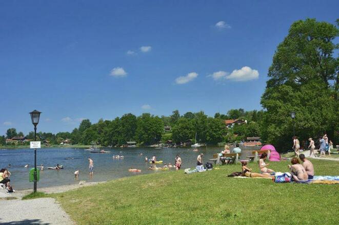 Wanderung - Königsweg in Murnau am Staffelsee - Strandbad am Staffelsee