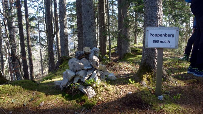 Poppenberg mit Steinmanderl