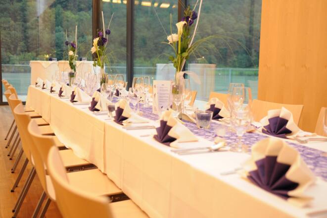 Hochzeitstafel Donau