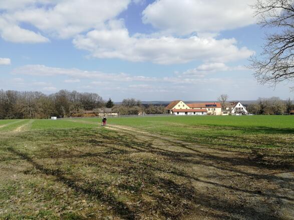 Blick auf den Altenfelder Hof