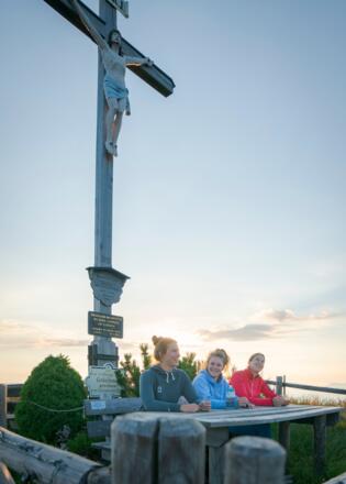 Am Gipfel des Schwarzenbergs