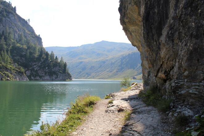 entlang vom See