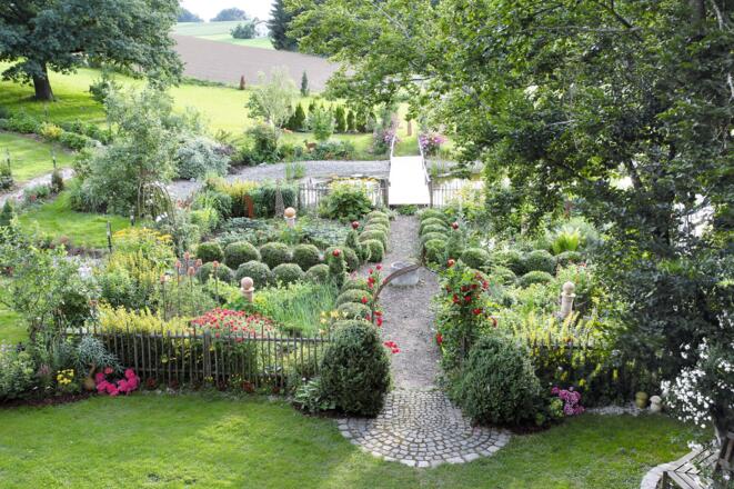 Gartenanlage