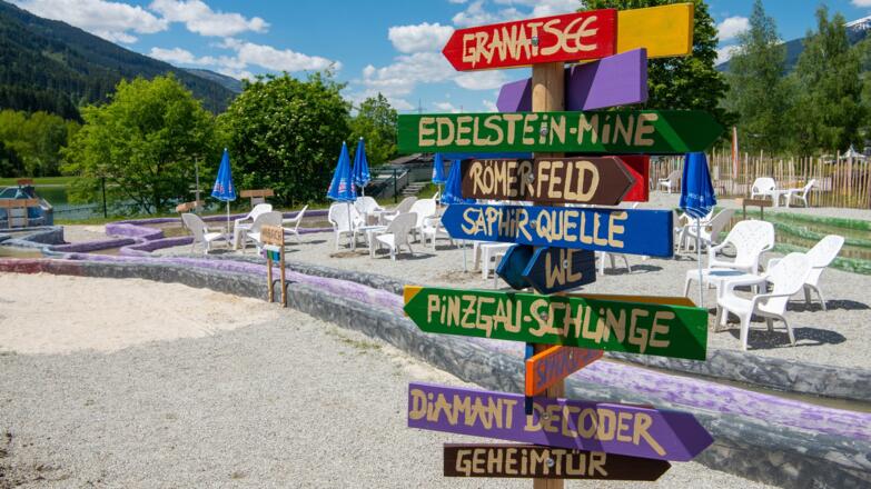 Edelsteinpark - Hier gehts lang