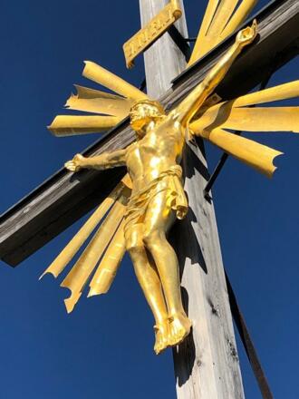 Gipfelkreuz Wank
