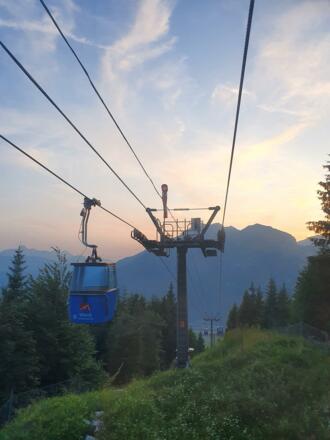 Abendstimmung - Sundowner am Wank