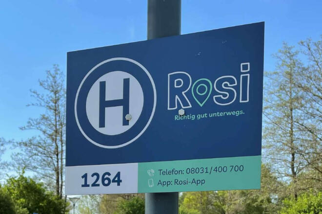 rosi on demand schild