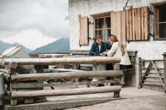 Einkehr auf der Steinbergalm