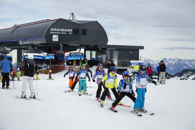 Kinderskigruppe Gmahbahn Alpbach