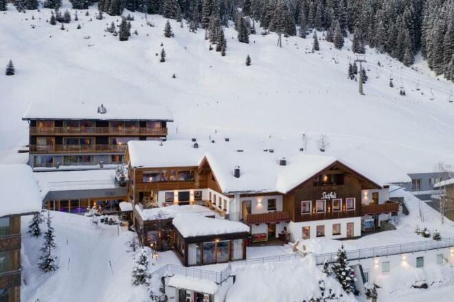 Winteransicht Stäfeli - Relais du Silence