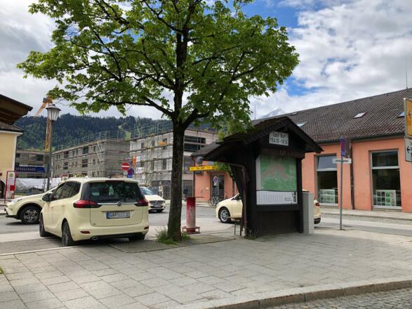 Taxistand am Bahnhof
