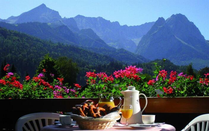 Balkonausblick von Ferienwohnung Kramer