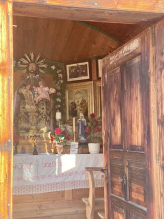 Roßmoos Kapelle innen