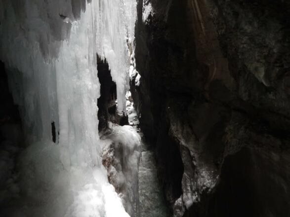 Partnachklamm im Winter