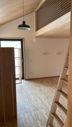 Schlafzimmer mit Empore