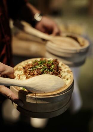 Käsknöpfle sind fertig