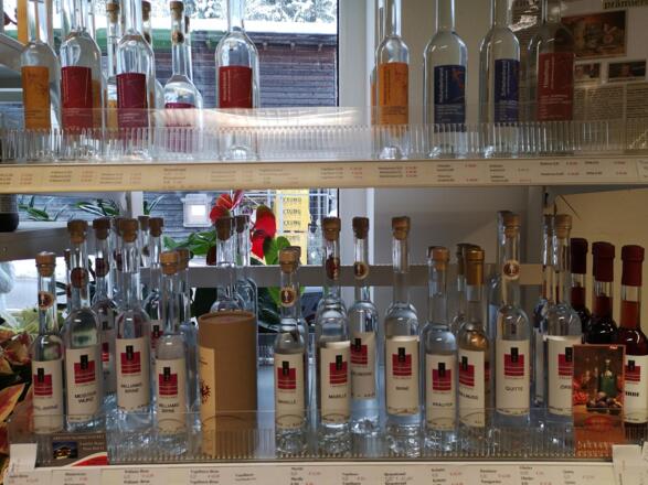 Schnaps Auswahl - Hof
