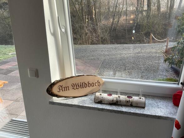 Ausblick auf die eigene Terrasse