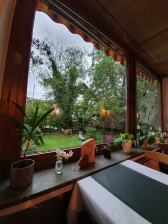 Panoramafenster Frühstückszimmer