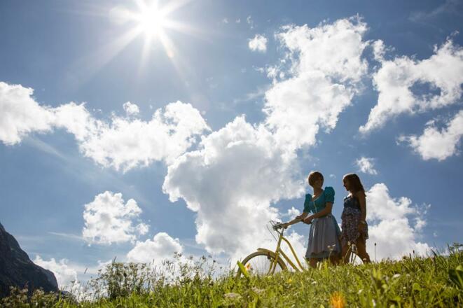 der herrliche Sommer in Zug